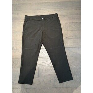 Lululemon Commission Slim Warpstreme Pants Men's 38x27 Dark Green M5AF0S